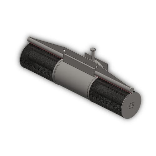 Rejilla de admisión de agua cilíndrica - Advanced Engineering Wedge Wire - en T / para central hidroeléctrica / para tratamiento de aguas