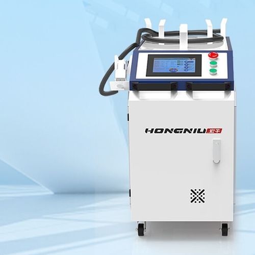 Máquina de limpieza láser de fibra - Jinan hongniu mechanical equipment Co., Ltd - manual / semiautomática / industrial