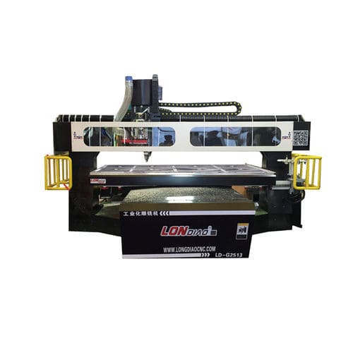 Fresadora CNC 3 ejes - LD-G2513 - Beijing Longdiao Nc Equipment Co.,LTD - vertical / con pórtico fijo / de grabado