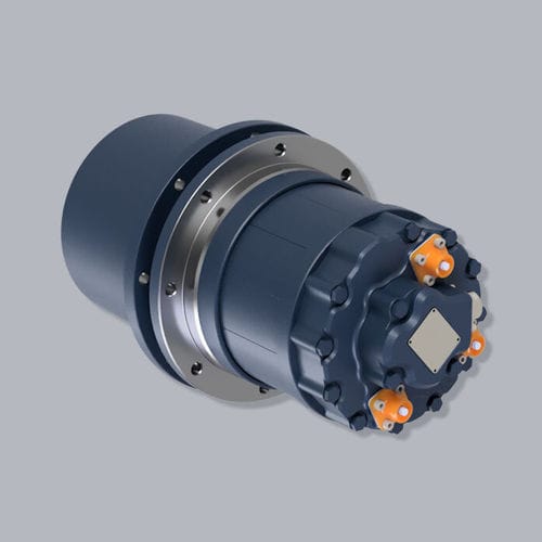 Motorreductor DC - M160 Series - I&W Electric Drive Systems - con imán permanente / síncrono / planetario