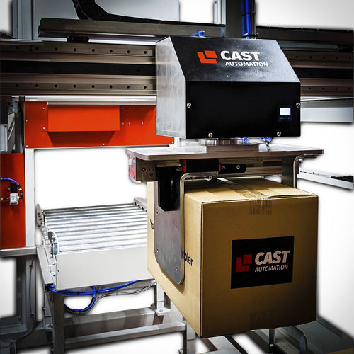 Paletizador-despaletizador robotizado - CUBE 1000 - CAST AUTOMATION SL - para palés / para botellas / para recipientes de cristal