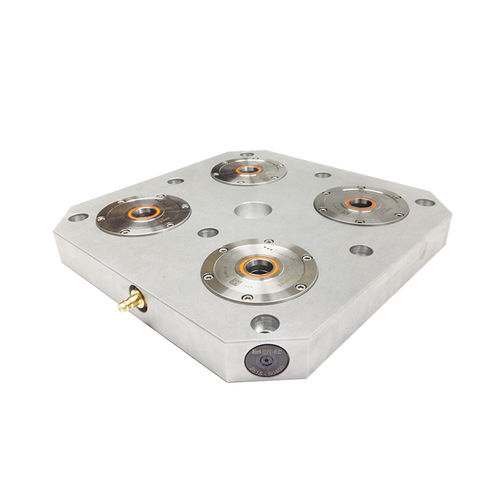 Placa de fijación modular - 2475-50 series - ER-EL MAKINA - cuadrada / para sistema de centrado y de embridado de punto cero / material