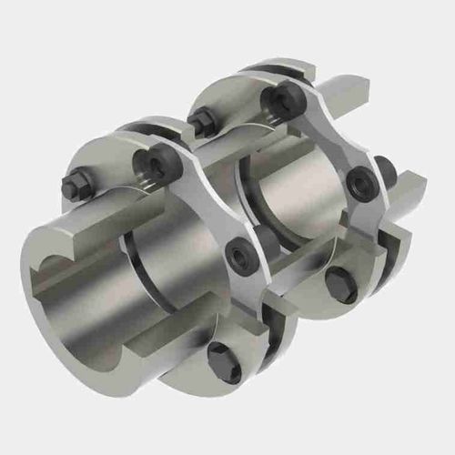 Acoplamiento flexible - KLS  - UNE - de discos / rígido a la torsión / de acero inoxidable