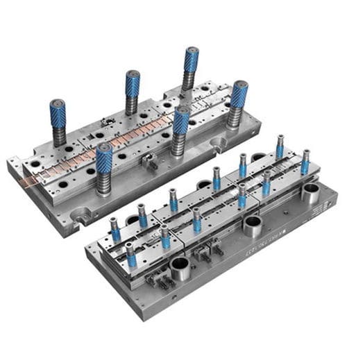 Unidad de estampación móvil - HLC METAL PARTS LTD - neumática-hidráulica / 5 ejes / del vidrio