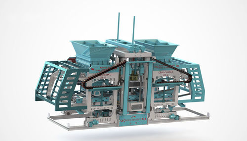 Máquina de bloques de hormigón - KB 12 - GLOBMAC Global Block Machines