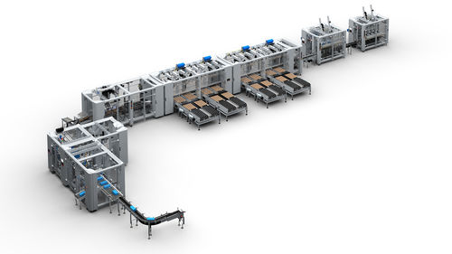 Línea de embalaje para multiproductos - Flex - Cama Group - automática
