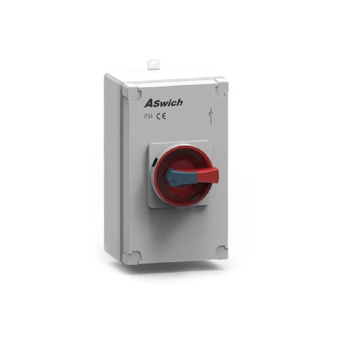 Caja rectangular - EDS1EL/S32  - Aswich Electrical Co., Ltd - de aluminio / para interruptores / de distribución