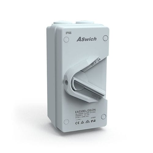 Seccionador rotativo - EAS50 - Aswich Electrical Co., Ltd - 4 polos / 2 polos / AC