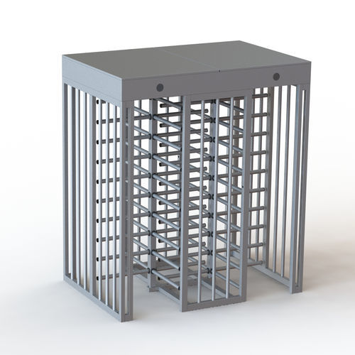 Portón pivotante - WR-442-D - Winser Tech - asistido por ordenador / para control de acceso / de acero inoxidable