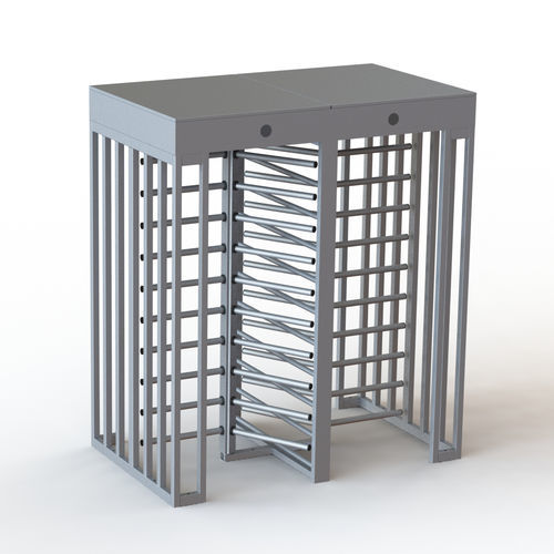 Portón pivotante - WR-432-D - Winser Tech - asistido por ordenador / para control de acceso / de acero inoxidable