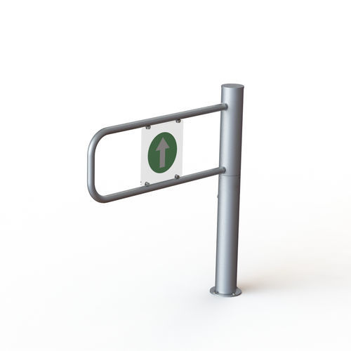 Portón abatible - WR-256 - Winser Tech - manual / de acero inoxidable