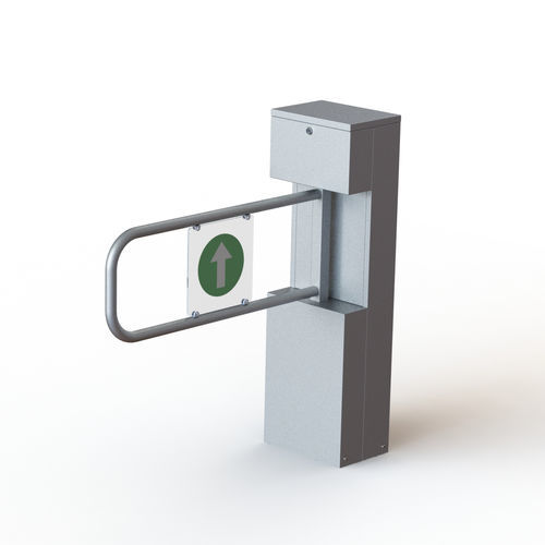 Puerta de velocidad para control de acceso - WR-322-B - Winser Tech - de acero inoxidable / de vidrio