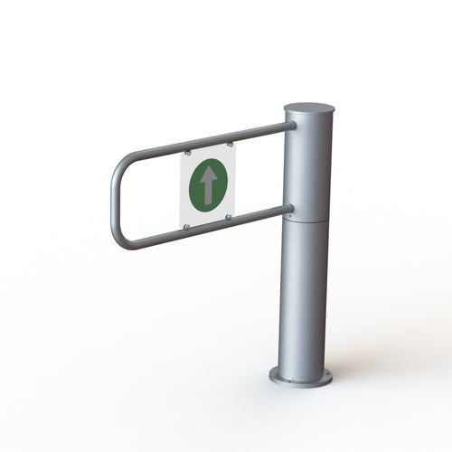 Puerta de velocidad para control de acceso - WR-312-B  - Winser Tech - de acero inoxidable / de vidrio