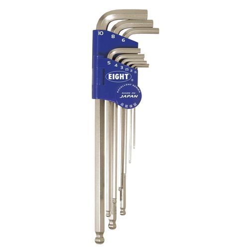 Llave Allen en L - BHS-9N - Eight Tool - de cabeza hexagonal / kit / de mango largo