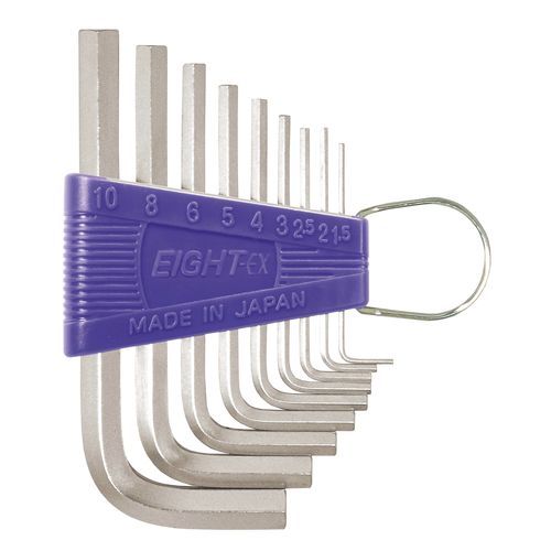 Llave Allen de cabeza hexagonal - RS-9 - Eight Tool - en L / kit / de alta precisión