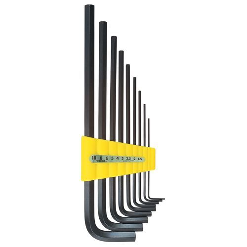 Llave Allen en L - 014-S9 - Eight Tool - de cabeza hexagonal / kit / de mango largo