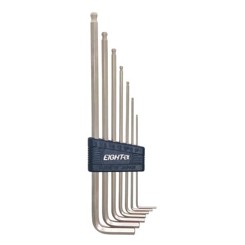 Llave Allen en L - TLS-7S - Eight Tool - de cabeza hexagonal / kit / con cabeza cónica