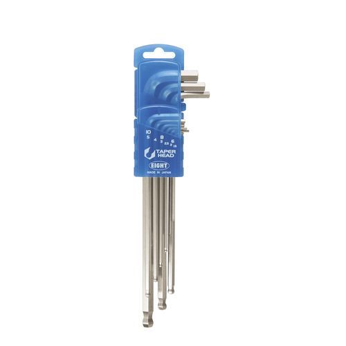 Llave Allen en L - TLS-9D - Eight Tool - de cabeza hexagonal / kit / con cabeza cónica