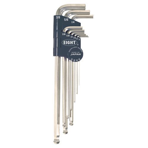 Llave Allen en L - BCT-S9Z - Eight Tool - kit / con cabeza cónica