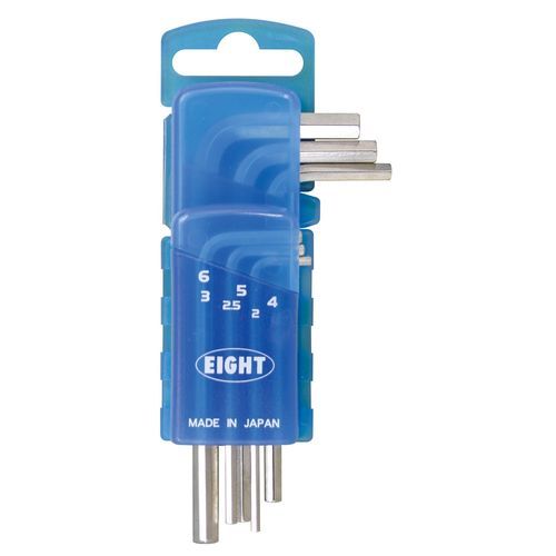 Llave Allen doble - 001H-S6 - Eight Tool - en L / de cabeza hexagonal / kit