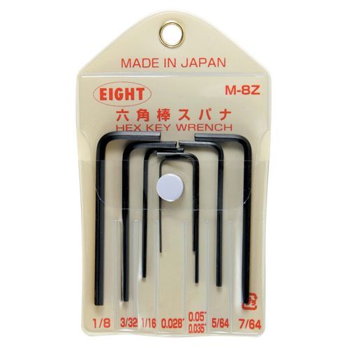 Llave Allen micro - M-8Z - Eight Tool - en L / de cabeza hexagonal / kit