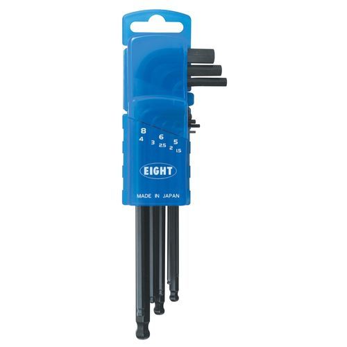 Llave Allen en L - 016-158D - Eight Tool - kit / con boca de bola