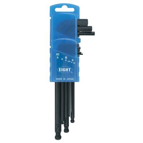 Llave Allen en L - 016-1510D - Eight Tool - kit / con boca de bola