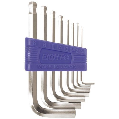 Llave Allen en L - TS-8 - Eight Tool - con cabeza cónica