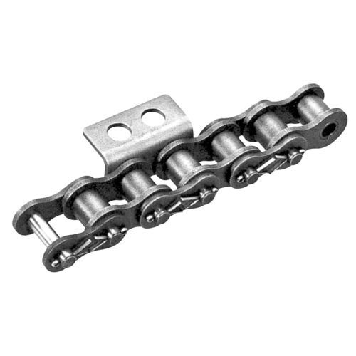 Cadena para transporte con fijación - ZEXUS CHAIN Co., Ltd. - de acero / de rodillos / de tamaño pequeño