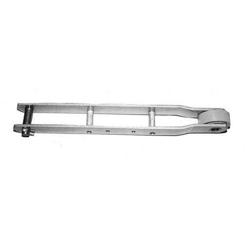 Cadena para transporte de acero inoxidable - HR-R series - ZEXUS CHAIN Co., Ltd. - de eslabones doblados / de acumulación / con rodillos