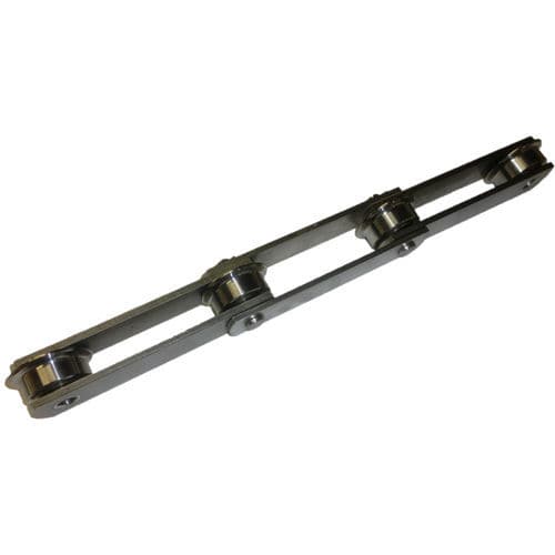 Cadena de acero inoxidable - HSU-DP - ZEXUS CHAIN Co., Ltd. - con fijación / resistente a la corrosión / para cadenas transportadoras