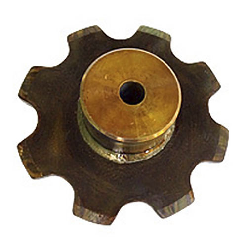 Piñón de cadenas - ZEXUS CHAIN Co., Ltd. - de dientes rectos / con cubo / de metal