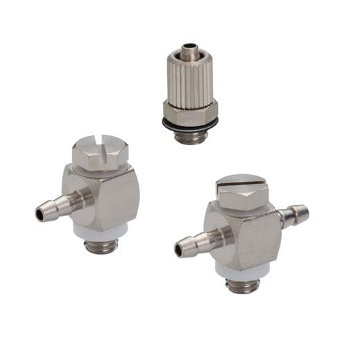 Racor para vacío - L series - NIHON PISCO CO., Ltd. - ranurado / en T / acodado