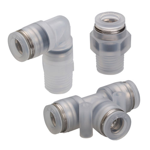 Racor de PP - PP series - NIHON PISCO CO., Ltd. - para productos químicos / neumático / push-in