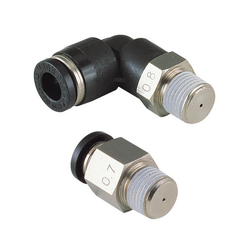 Reductor de caudal con orificio - P series - NIHON PISCO CO., Ltd. - para carcasa metálica / para carcasa de plástico