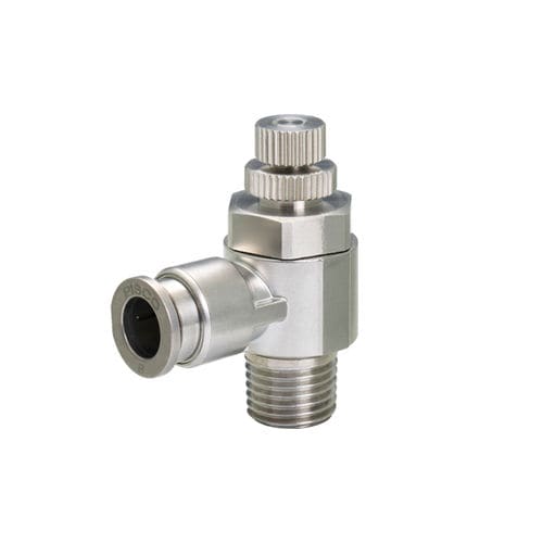 Válvula de aguja - SSNC series - NIHON PISCO CO., Ltd. - con volante / regulador de caudal / para agua