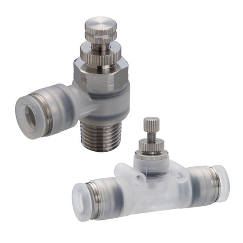 Válvula de aguja - PJN series - NIHON PISCO CO., Ltd. - con volante / de control de caudal / para agua