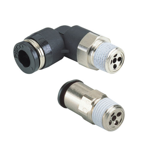 Válvula regulador de caudal - JK series - NIHON PISCO CO., Ltd. - con control neumático / para aire / recta
