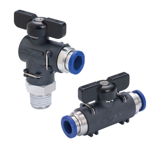 Válvula de bola - BV series - NIHON PISCO CO., Ltd. - manual / para agua / para productos químicos