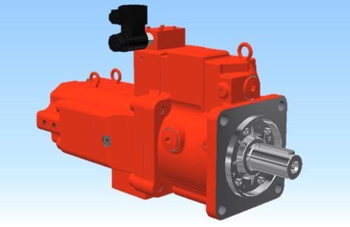 Bomba hidráulica de pistón axial - K3VR series - Kawasaki Industrial Equipment - para circuito cerrado / con doble velocidad / de aspiración