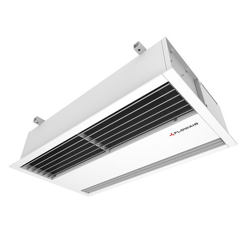 Cortina de aire ambiante - ELiS B series - Flowair - fría / para montaje en techo / con calor eléctrico