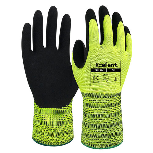 Guante antideslizante - 2111 - Xcellent Safety GmbH - de trabajo / para la industria del automóvil / industrial