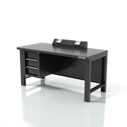 Banco de trabajo de metal - AR-FL054 - FLECTA - con 3 cajones / robusto