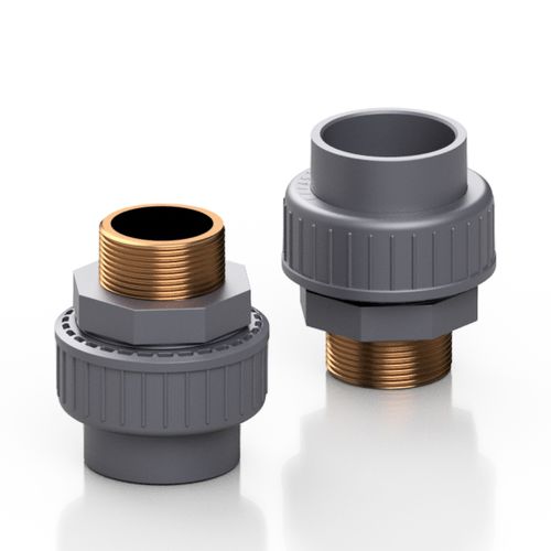 Adaptador hidráulico de reducción - RGRBND series - Effast - hembra / macho-acanalado / de latón