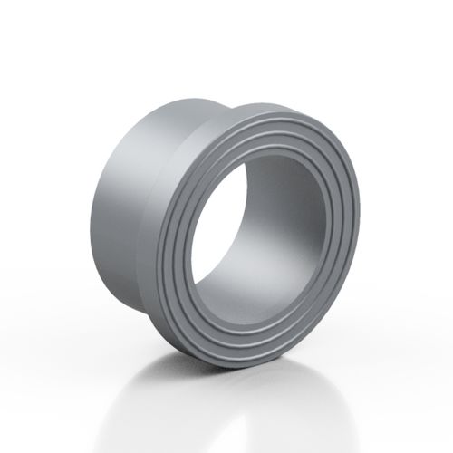 Racor hidráulico - RRAQRA series - Effast - soldable / con brida / de ABS