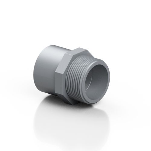 Adaptador hidráulico para tubos - RCAAMC series - Effast - industrial / hembra / macho-acanalado