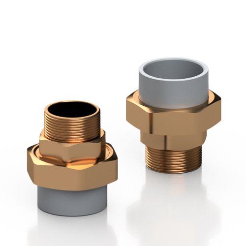 Adaptador hidráulico industrial - RCABNC series - Effast - de soldar / hembra / macho-acanalado