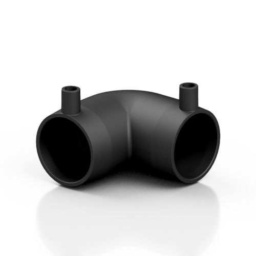 Racor hidráulico - REPGOD series - Effast - soldable / codo de 90º / de PE