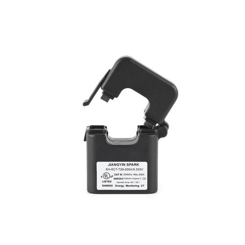 Sensor de corriente con transformador - XH-SCT-T12 - Jiangyin Spark Electronic Technology Co.,LTD - de pinza / monofásico / AC