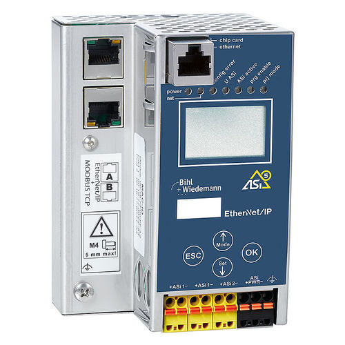 Pasarela de comunicación - BWU3851 - Bihl+Wiedemann GmbH - industrial / TCP / Ethernet
